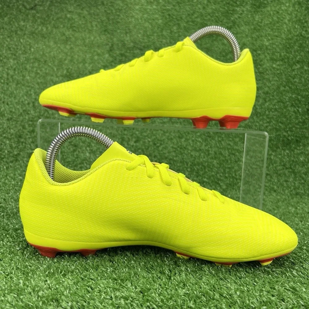 adidas Nemeziz 18.4 FxG Soccer Cleats  Mens 6 Solar Yellow / Blue Futbol‎ Boots